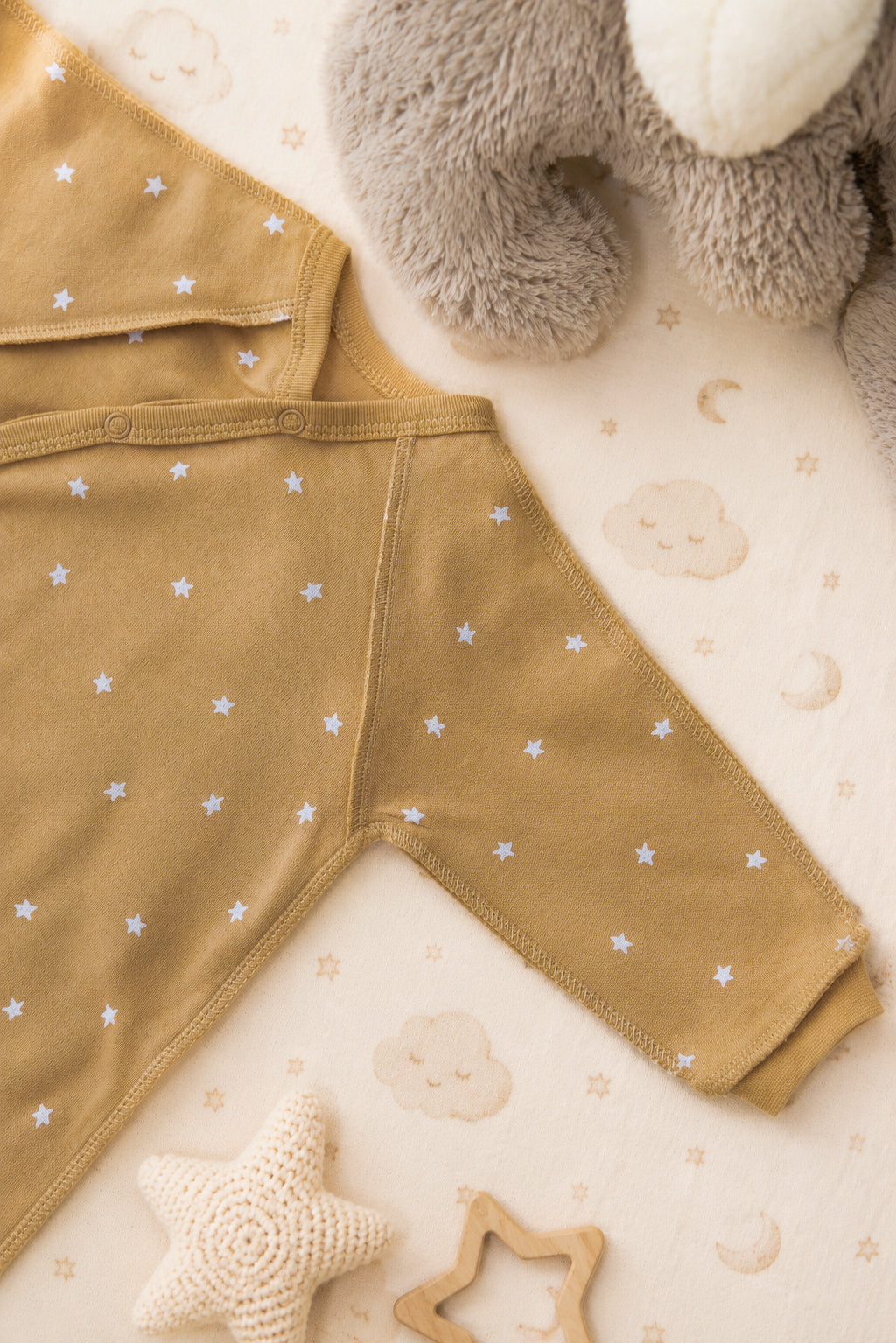 Sleepsuit Outseam - Brown